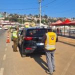 Carabineros de Cartagena y funcionarios del Ministerio de Transportes realizan controles vehiculares