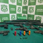 Detenido por presunción de incendio forestal resultó tener diversas armas, municiones y equipos portátiles en su vivienda en El Quisco