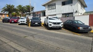 Operativo de búsqueda de vehículos culminó con seis autos recuperados en Quillota, Valparaíso y Viña del Mar