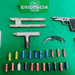 Dos detenidos por robo por sorpresa y control de armas logra la subcomisaría de Quintero