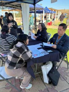 DELEGACIÓN PRESIDENCIAL DE SAN ANTONIO DESPLIEGA MASIVO OPERATIVO DE «GOBIERNO EN TERRENO» EN EL SECTOR DE LAS DUNAS