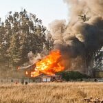Incendio estructural afectó vivienda en sector Nuevo Mundo de Casablanca