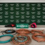 Carabineros detiene a tres personas por receptación y recupera cable de cobre robado en Papudo