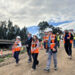 Autoridades destacan avance del Puente Lo Gallardo en el marco de los primeros 100 días de Gobierno