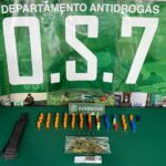 Carabineros de Putaendo detiene a dos personas por infracción a la ley de drogas