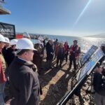 Obras de nueva infraestructura portuaria para la Caleta de Papudo alcanzan el 47 por ciento de avance