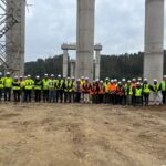 Autoridades inspeccionaron avances de obras que fortalecerán la conectividad y seguridad vial en San Antonio